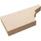 Ekena Millwork 2in. W x 8in. H x 16in. L Monterey Woodgrain TimberThane Rafter Tail, Primed Tan RFTUR02X08X16MONRCPR - alternate 3
